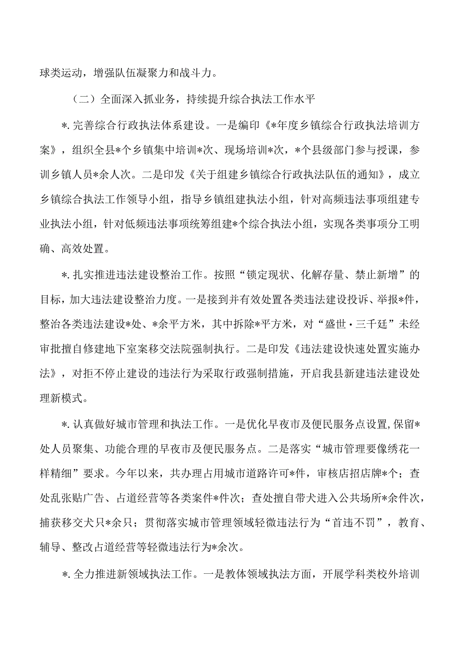 综合行政执法23年工作总结.docx_第2页