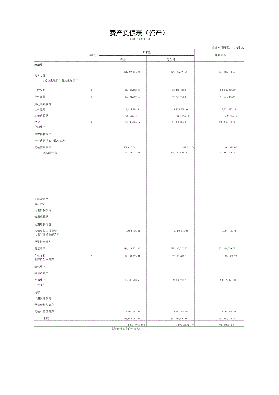 达利凯普：公司财务报表及审阅报告（2023年1月-9月）.docx_第3页