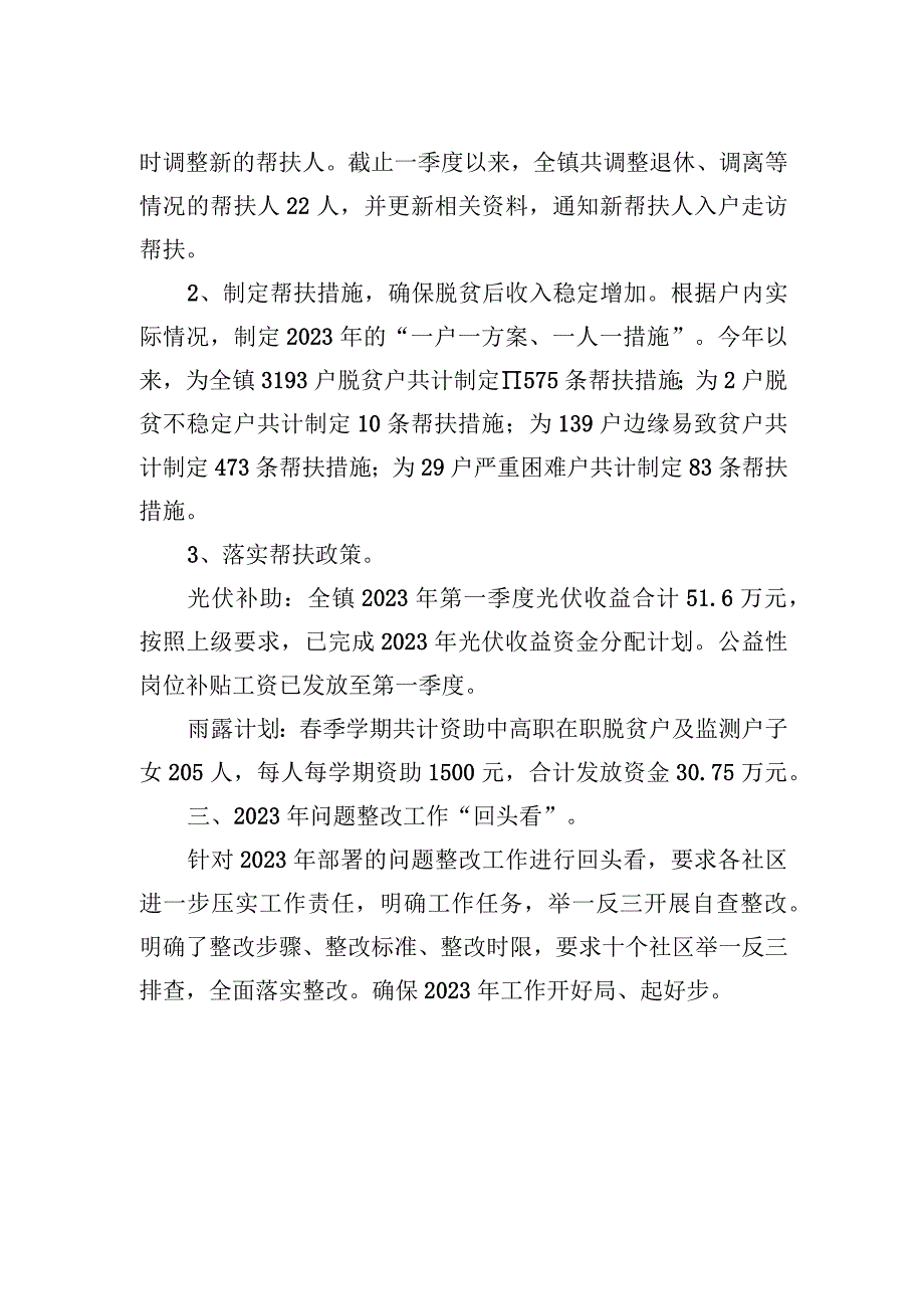 镇乡村振兴站2023年第一季度工作总结（20230529）.docx_第2页