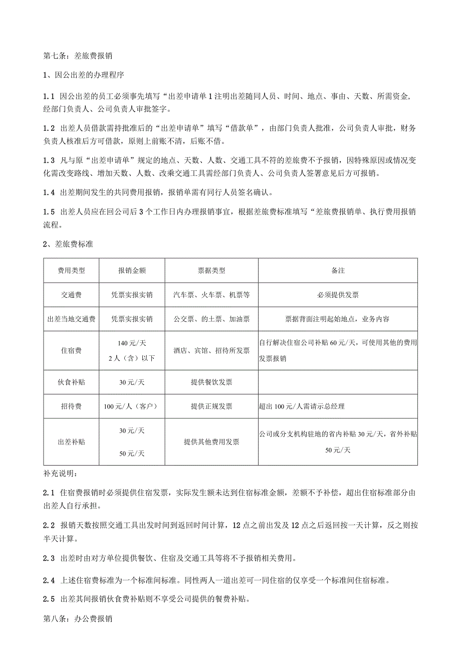 费用报销管理制度.docx_第2页