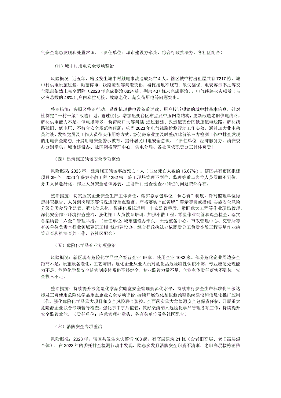 街道2023年安全生产领域防范化解突出风险开展隐患排查整治总体工作方案.docx_第2页