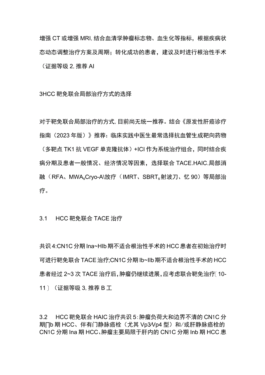 2023靶向免疫联合局部治疗中晚期肝细胞癌中国专家共识（完整版）.docx_第2页