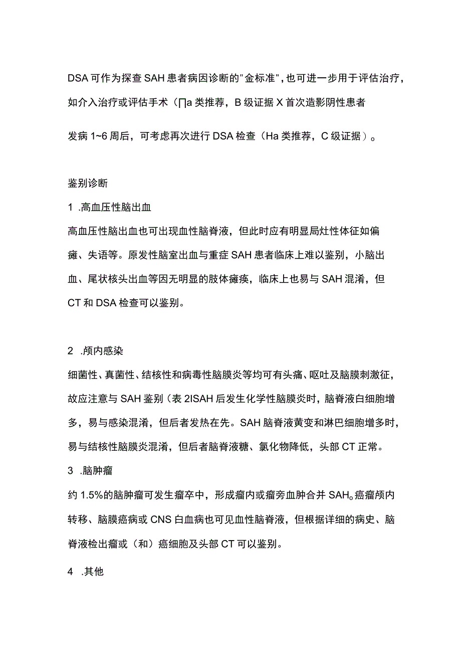 2024蛛网膜下腔出血的诊断与治疗临床总结.docx_第3页