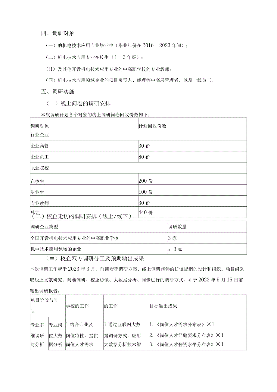 人才培养模式创新与课程体系改革建设区域人才需求调研方案.docx_第3页