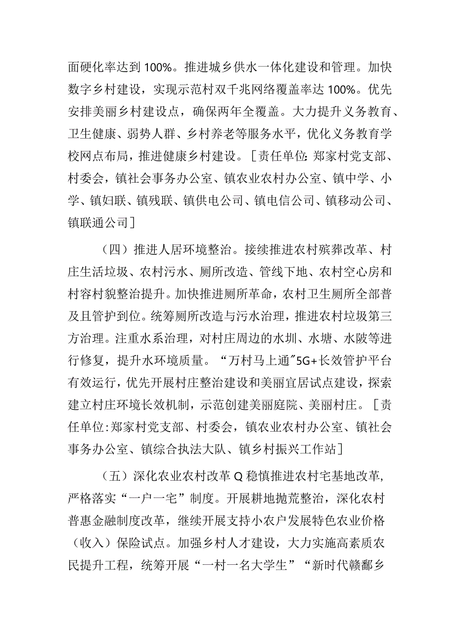 2023年度基层乡镇乡村振兴示范村创建实施方案.docx_第3页