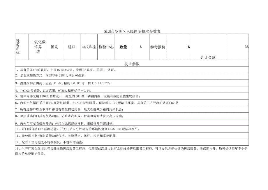 深圳市罗湖区人民医院技术参数表.docx_第1页