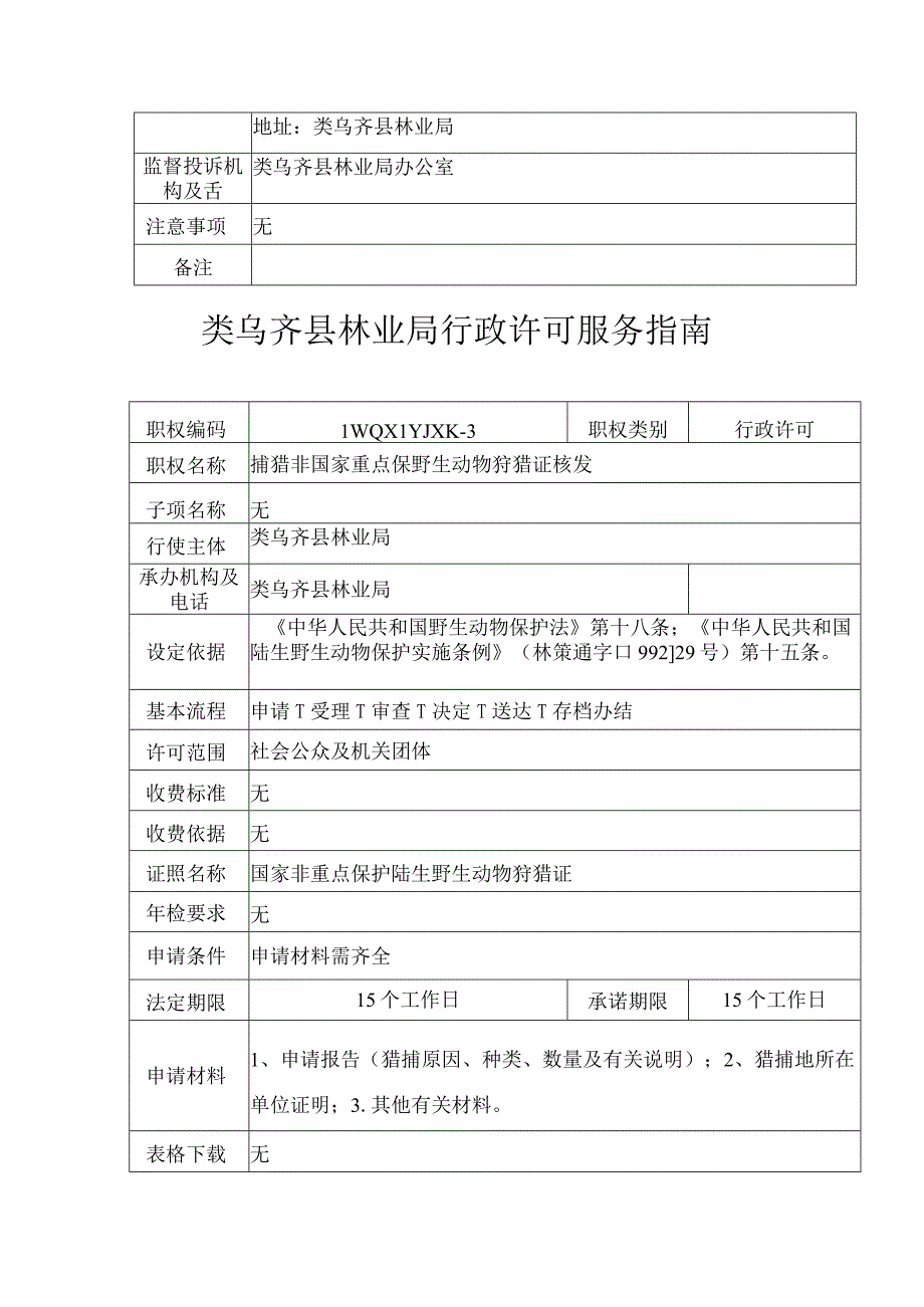 类乌齐县林业局行政许可服务指南.docx_第3页