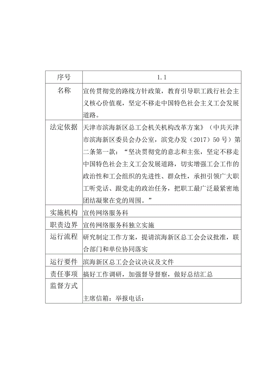 滨海新区职工服务中心职责目录.docx_第2页