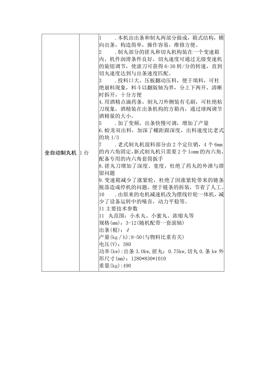 竹溪县中医院制剂设备技术参数.docx_第2页