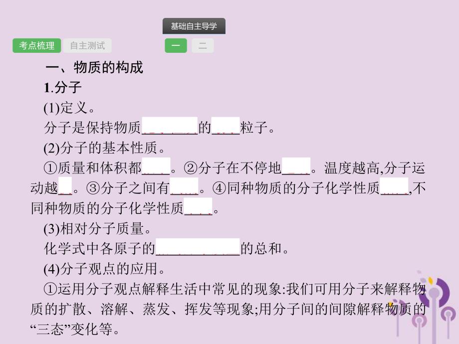 中考化学总复习优化设计第一板块基础知识过关第三单元物质构成的奥秘课件2019040217.pptx_第2页