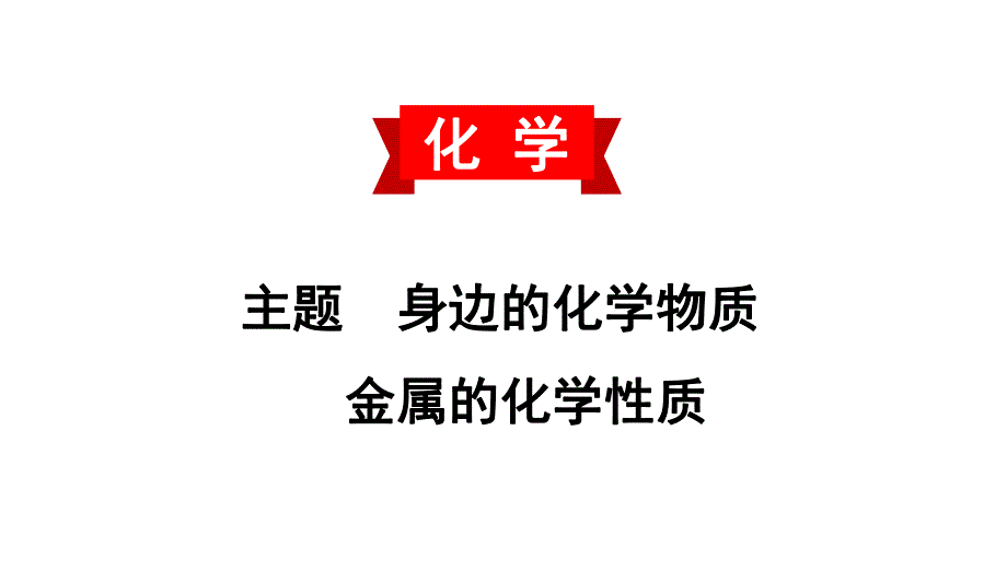 2020中考备考化学考点讲练 金属的化学性质(共34张PPT).ppt_第1页