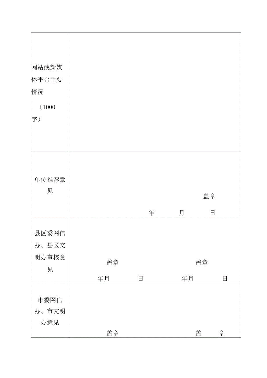 第二届淮北市“文明网站、文明新媒体账号”申报表.docx_第2页