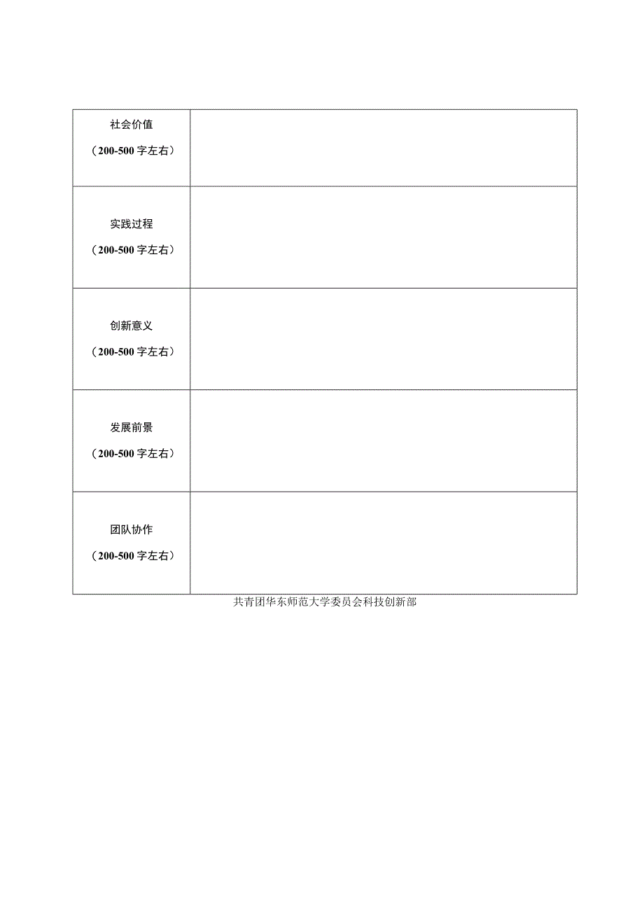 第十四届“挑战杯”中国大学生创业计划竞赛华东师范大学校内预选赛作品申报表.docx_第2页