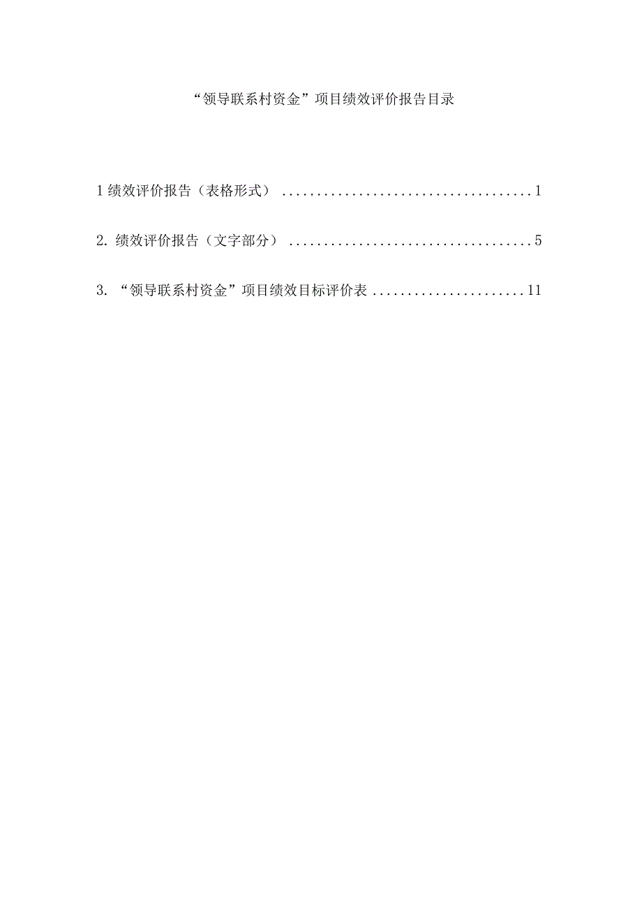 领导联系村资金项目绩效评价报告.docx_第2页