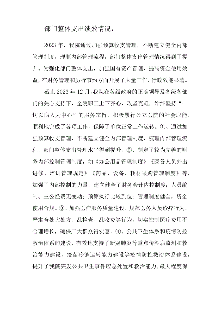 苏仙区许家洞镇马头岭卫生院绩效目标和绩效评价报告.docx_第2页