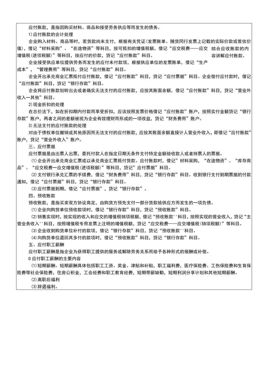 财务会计电子教案第九章 负债.docx_第2页