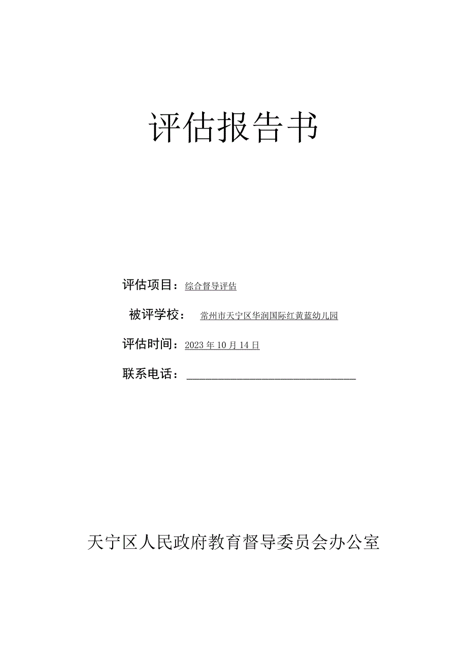 评估报告书.docx_第1页