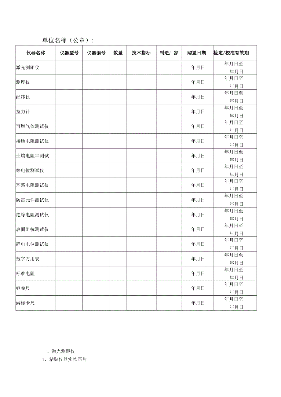 防雷装置检测专业设备表.docx_第2页