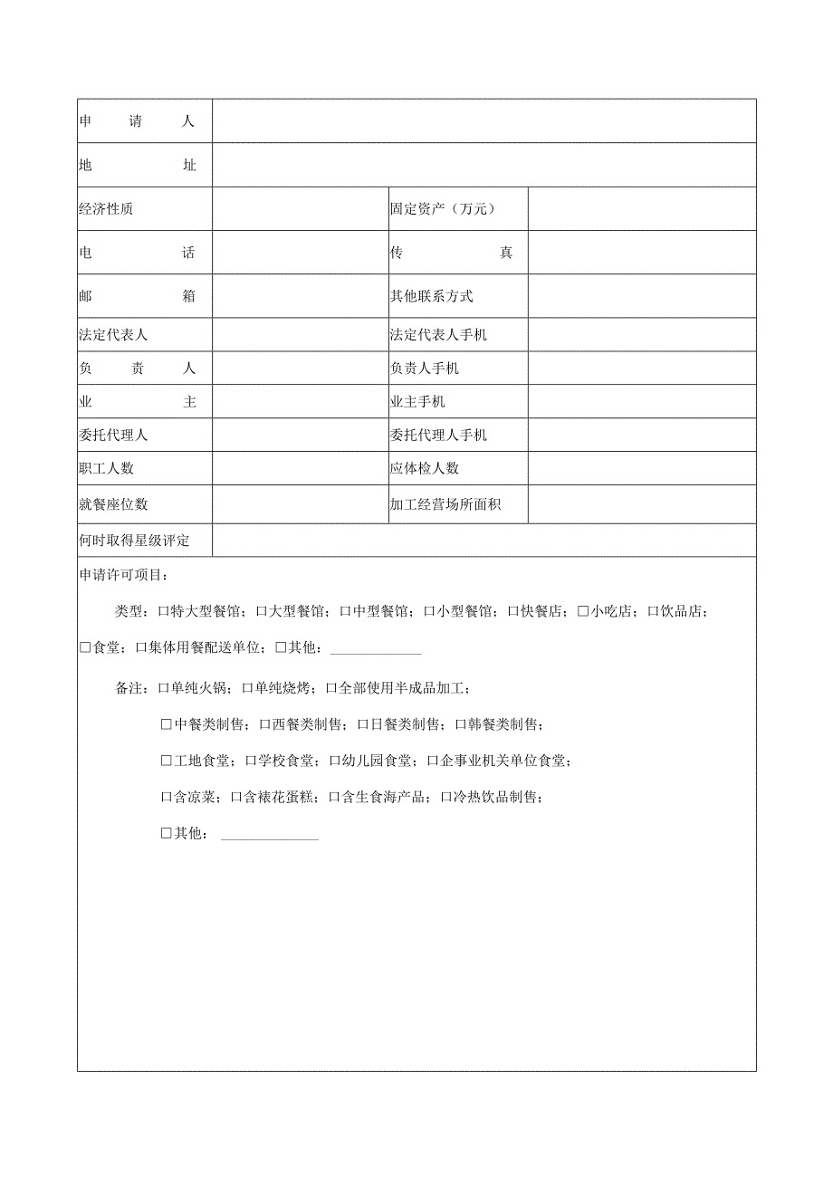 餐饮服务许可申请书.docx_第3页