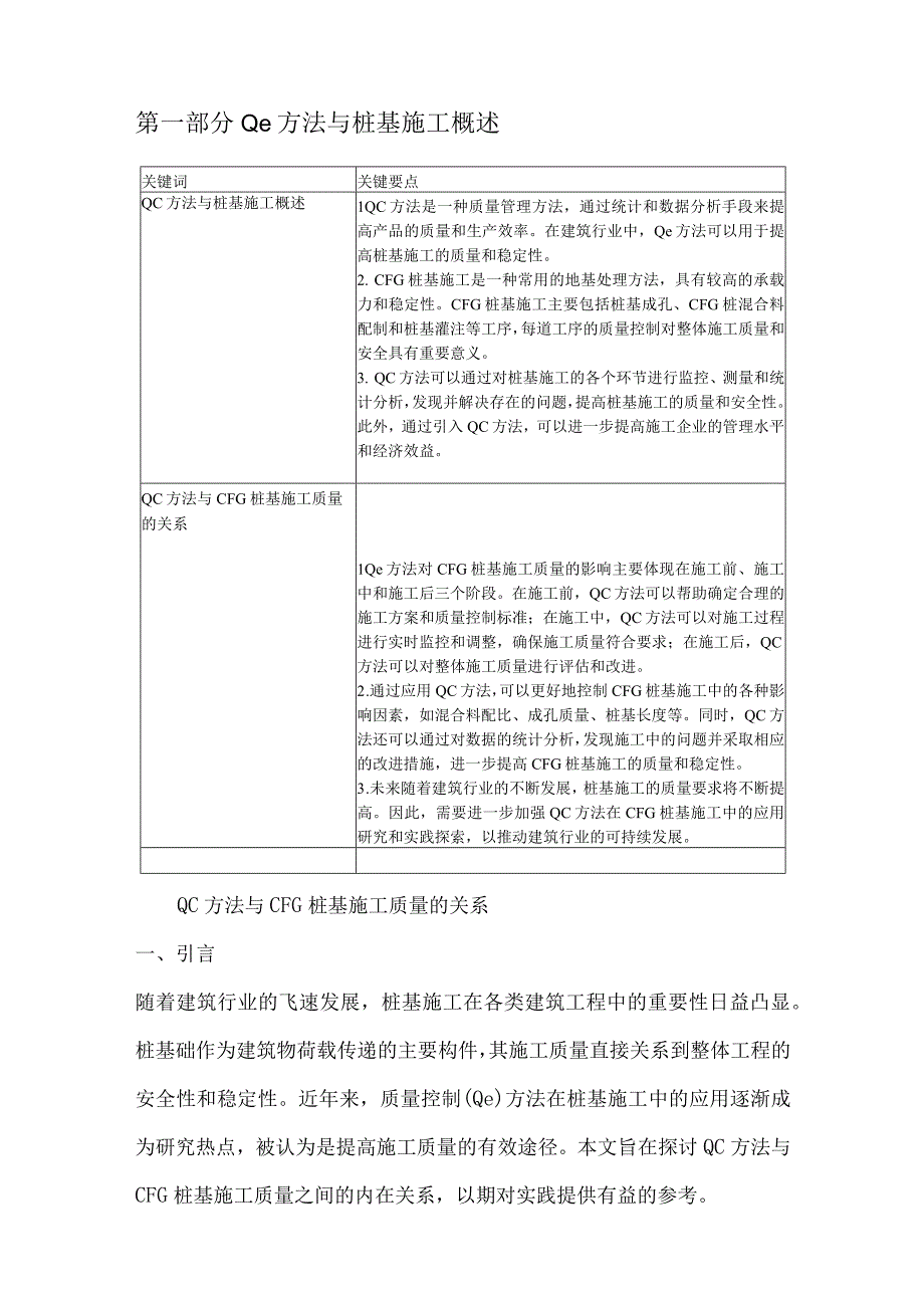 QC方法与CFG桩基施工质量的关系.docx_第2页