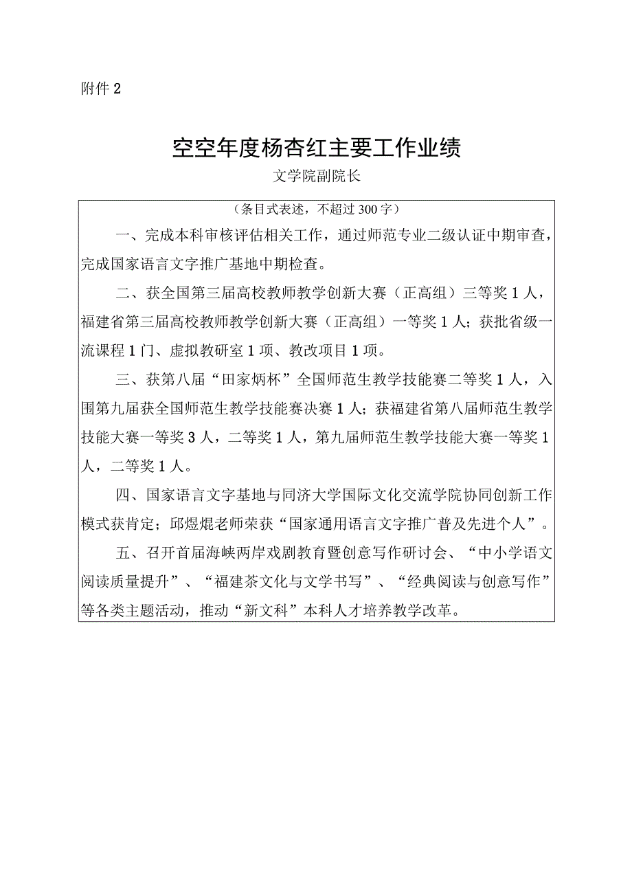 2023年度个人主要工作业绩（杨杏红）.docx_第1页