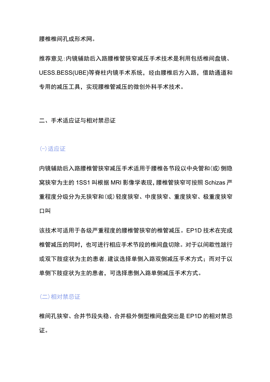 2023内镜辅助后入路腰椎管狭窄减压手术专家共识.docx_第3页