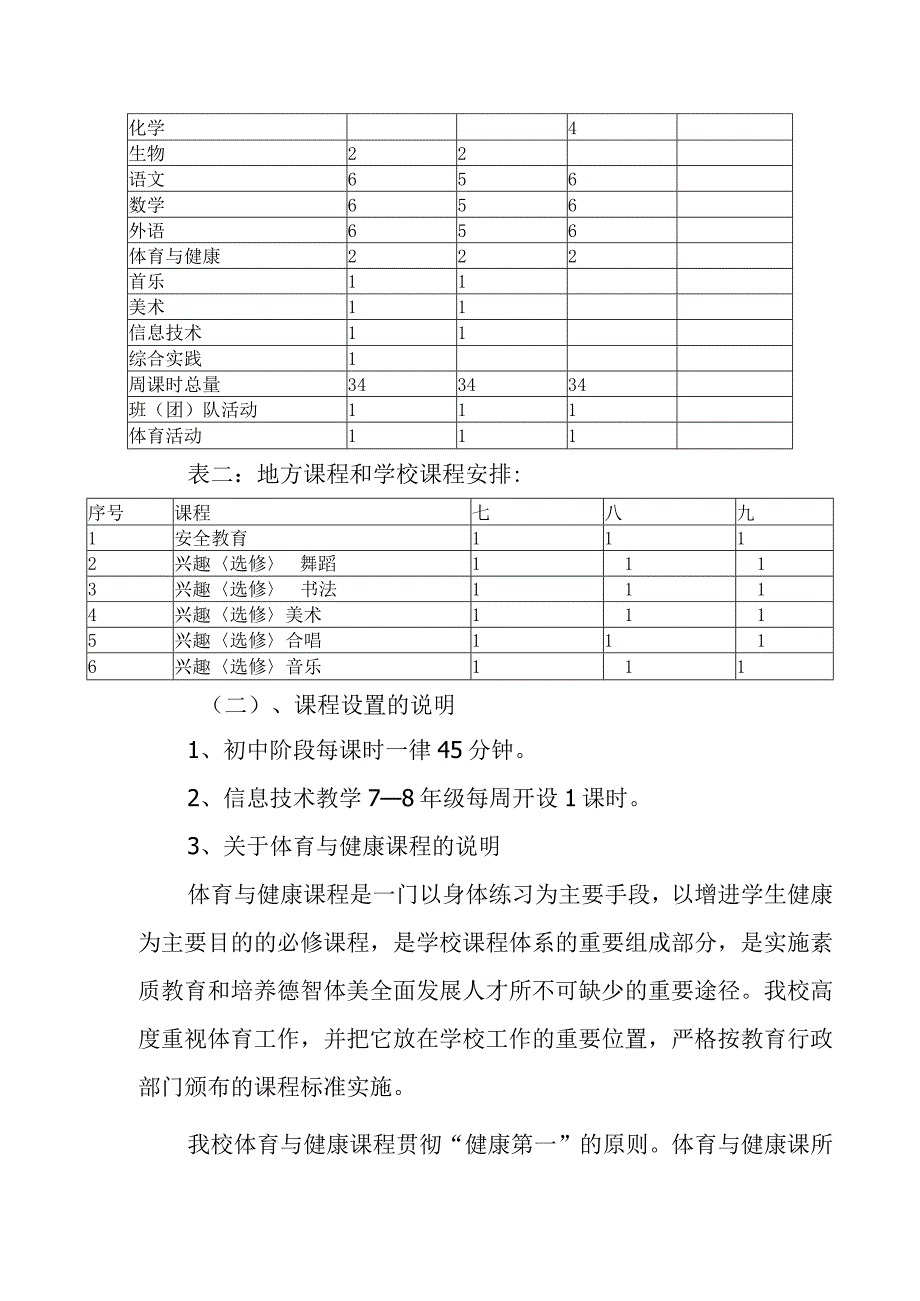 中学课程设置实施方案.docx_第2页