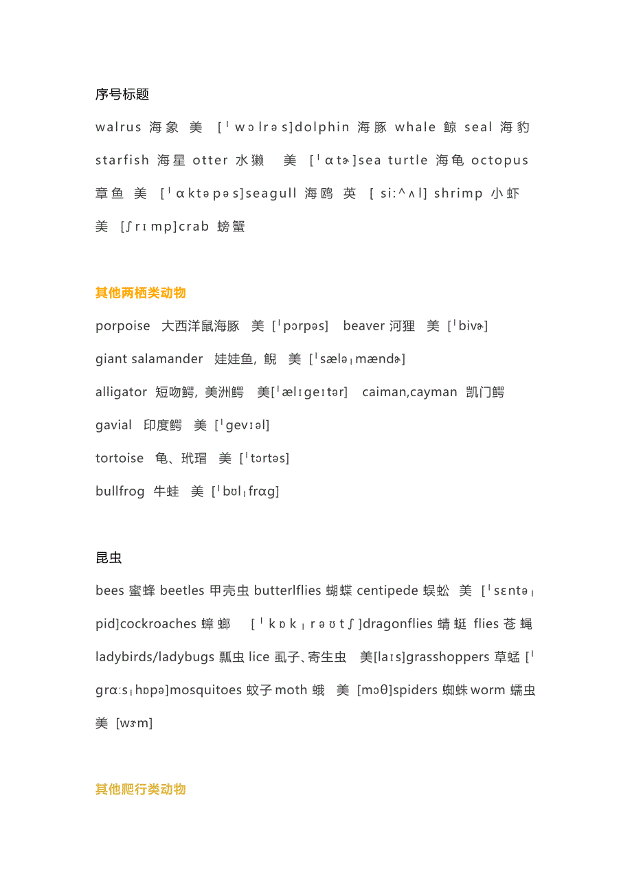 小学英语动物类总结.docx_第1页