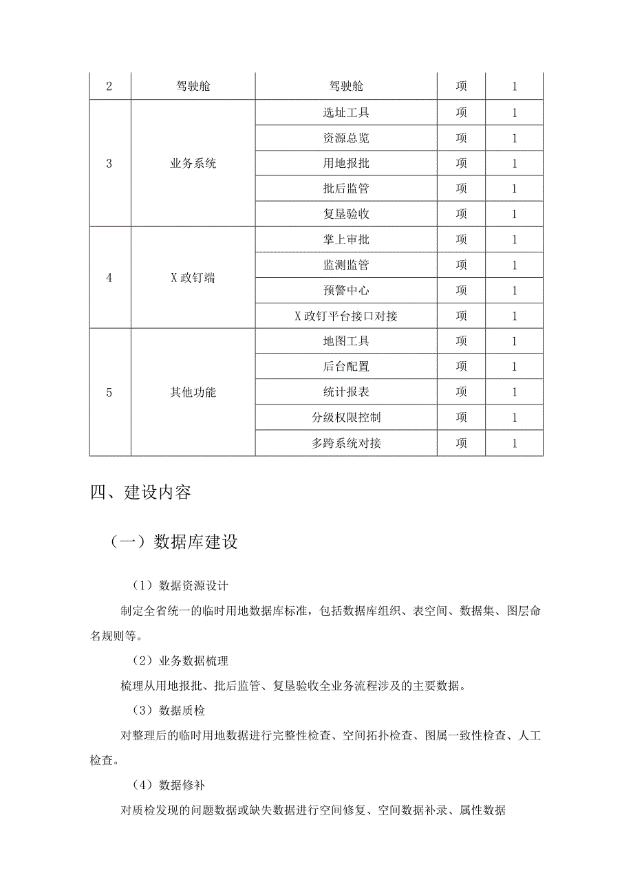 临时用地数字化应用——“X地智用-临时用地全链智治子场景”建设项目采购需求.docx_第2页