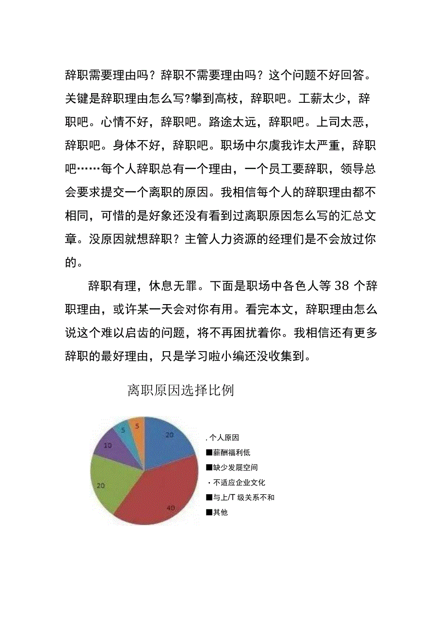 个人原因的辞职理由.docx_第1页