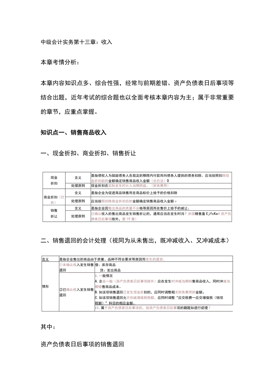 中级会计实务第十三章：收入.docx_第1页