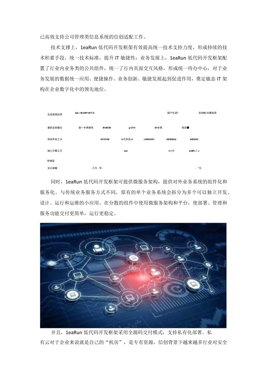 与信创国产化高度适配的低代码开发框架.docx_第2页