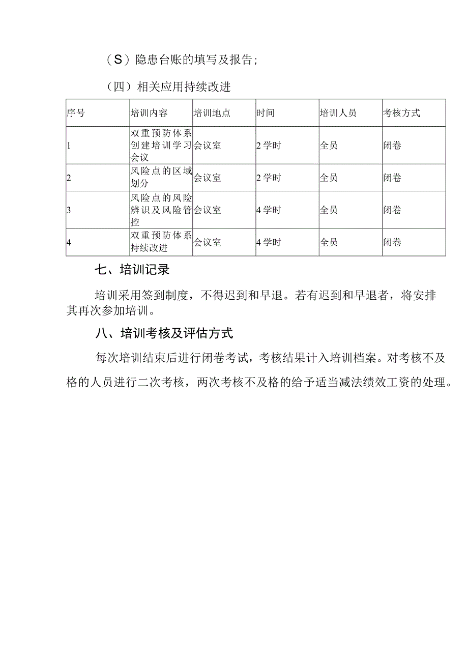 小学双重预防体系建设培训计划.docx_第3页