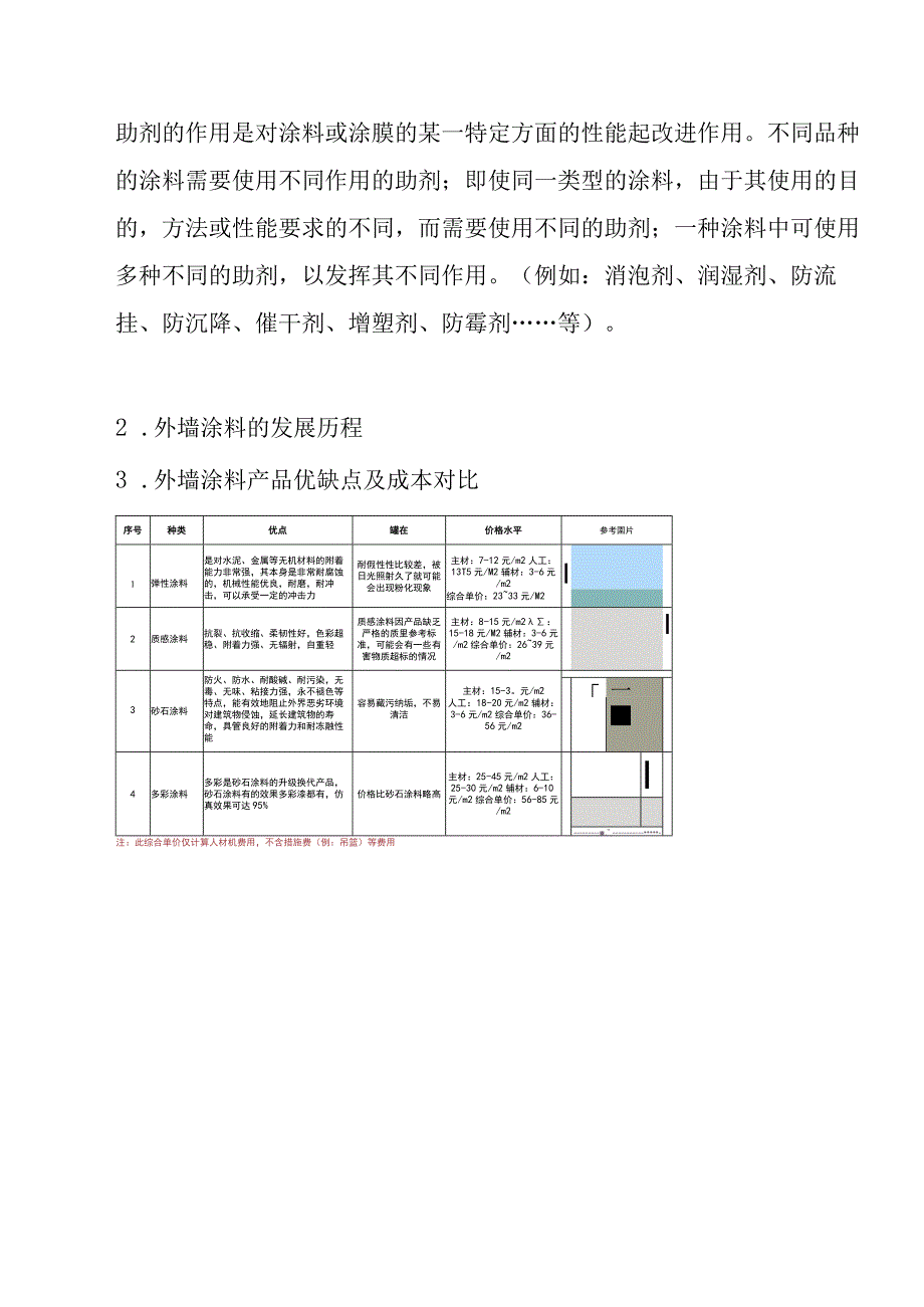 外立面涂料工艺及成本研究分析.docx_第3页