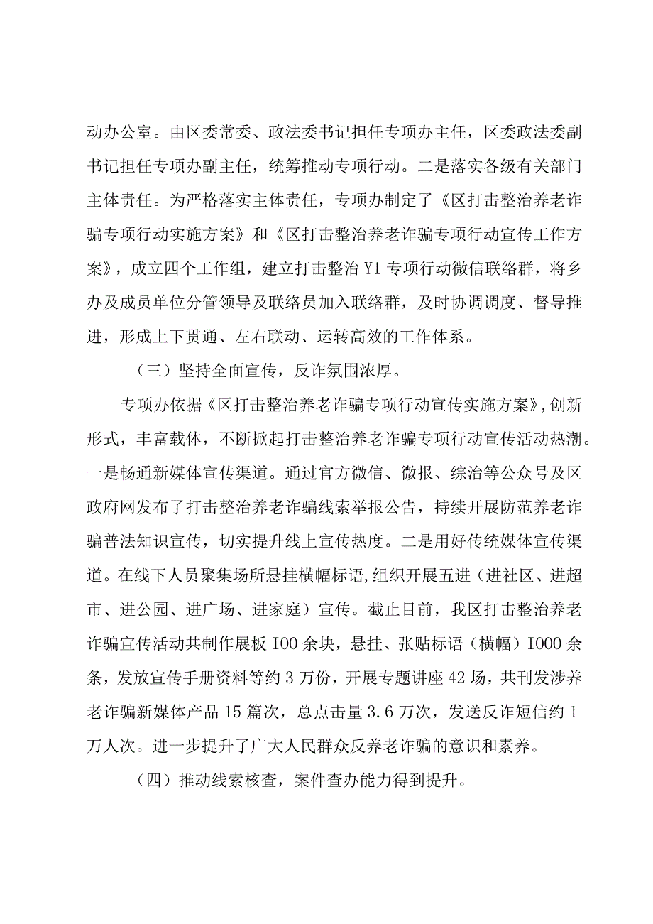 市委打击整治养老诈骗专项行动工作总结.docx_第2页