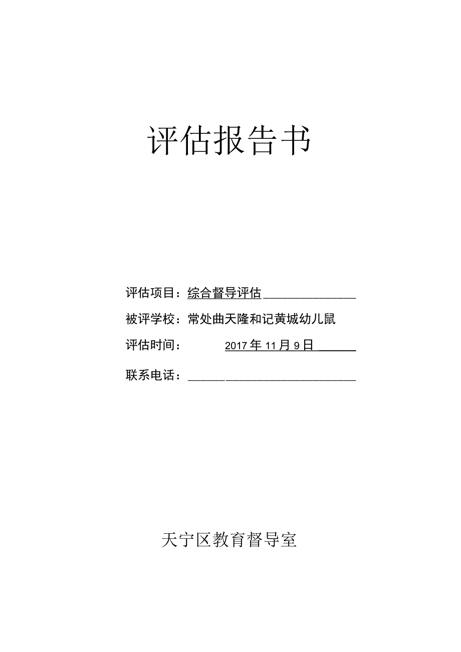 评估报告书.docx_第1页