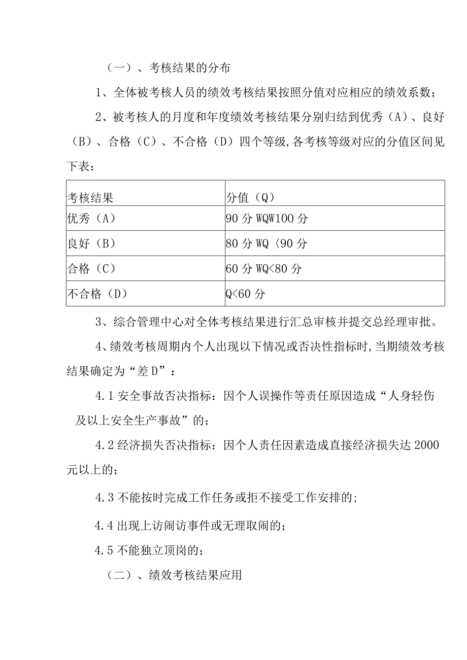 热力有限公司绩效考核制度.docx_第3页