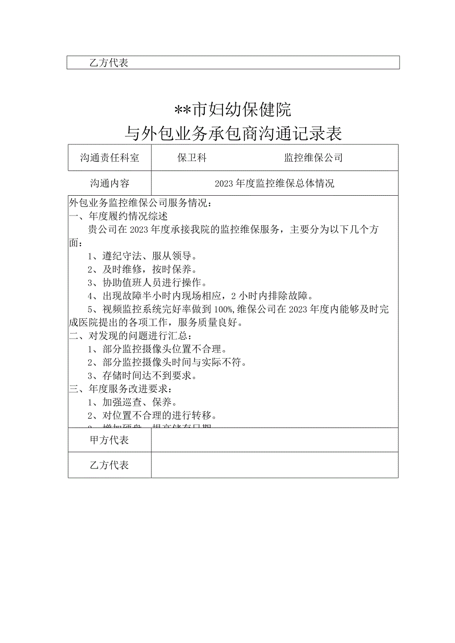 外包业务承包商沟通记录表.docx_第3页