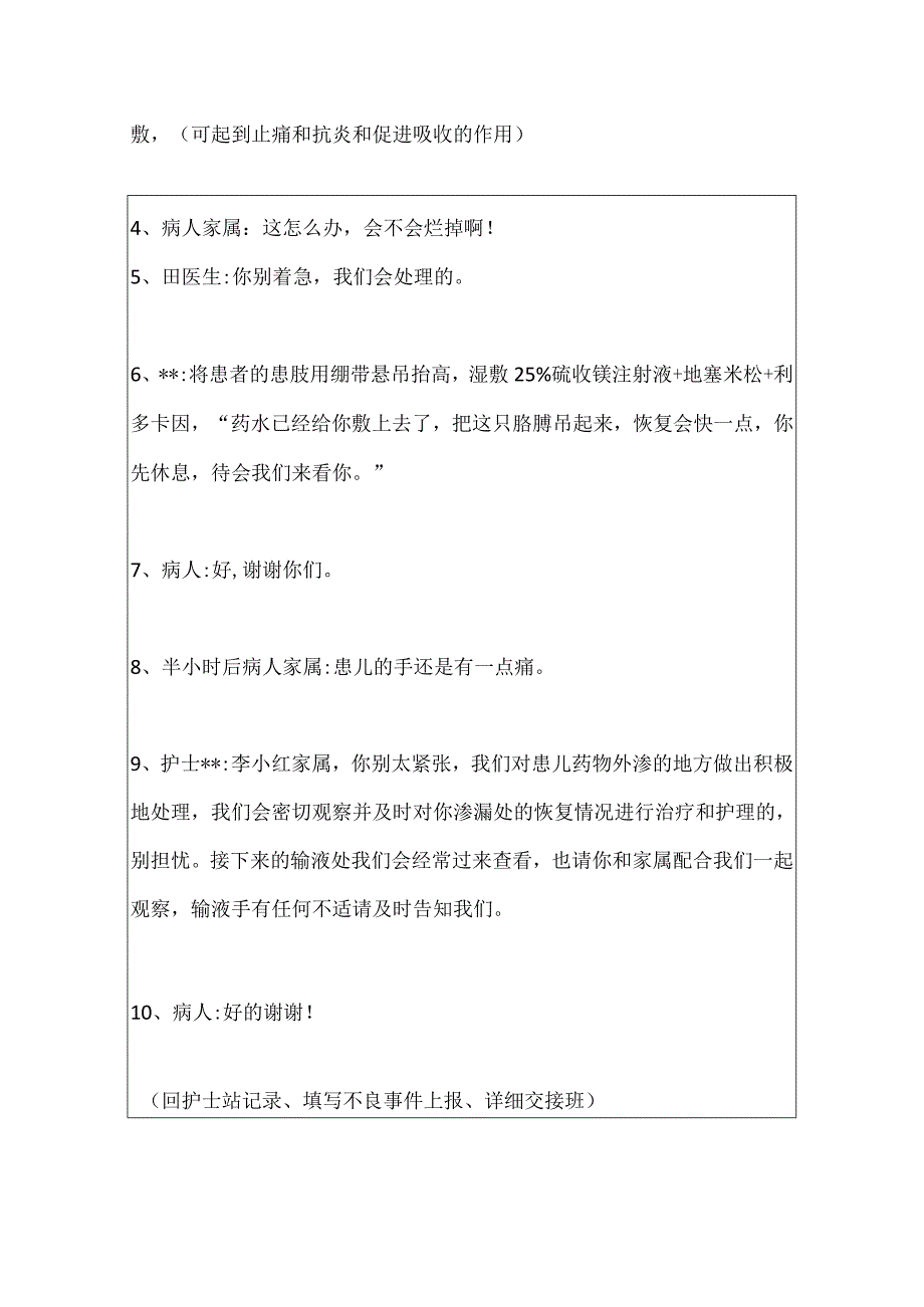 小儿药液外渗应急预案演练.docx_第2页