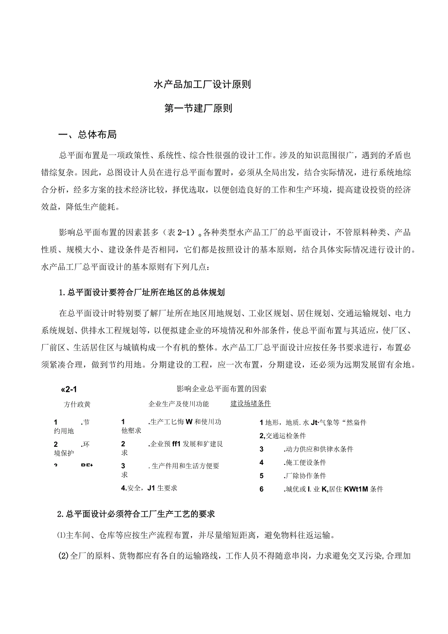 水产品加工培训课程 03.水产品加工厂设计原则.docx_第1页