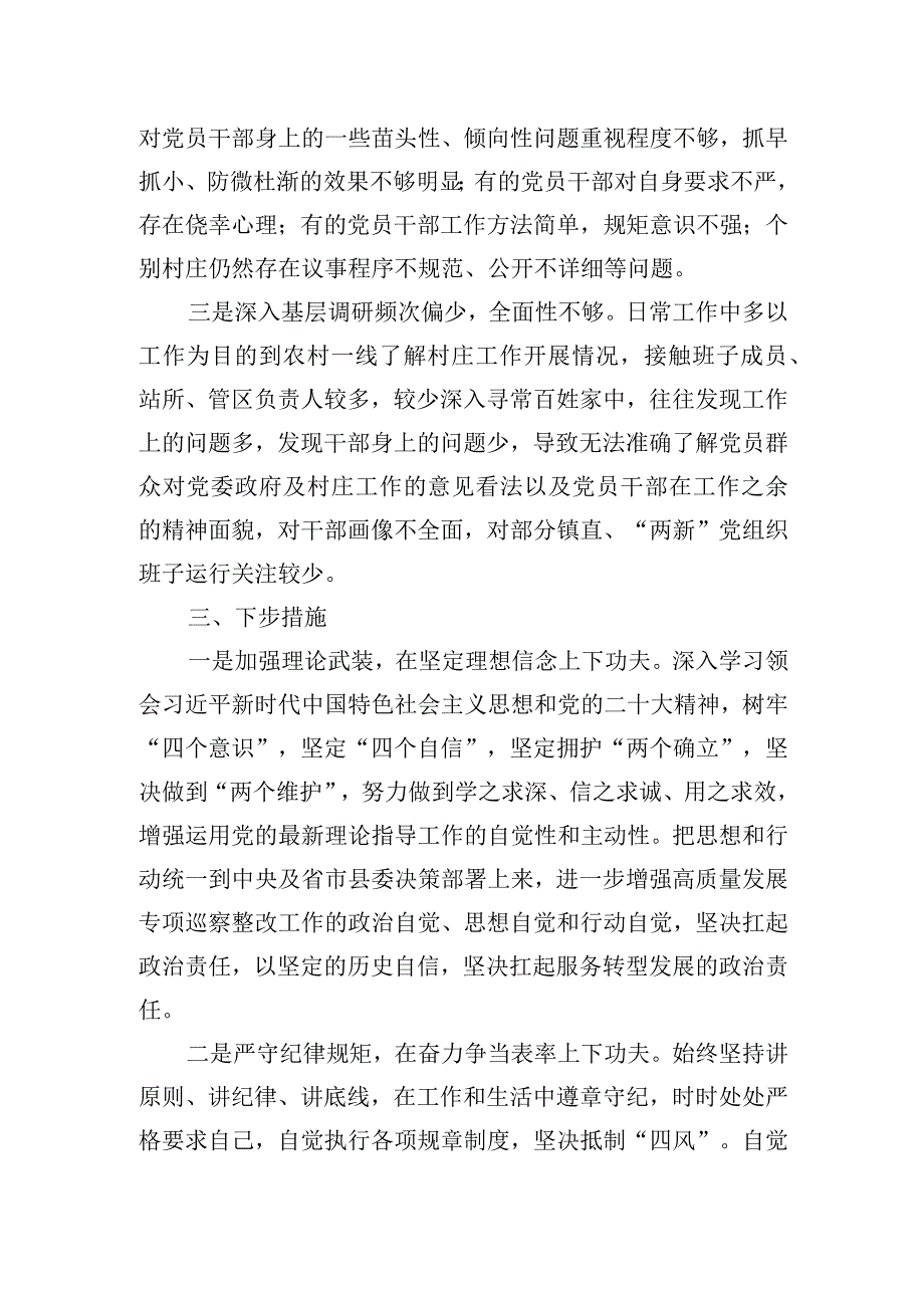 镇党委书记2023年度全面从严治党述责述廉报告.docx_第3页