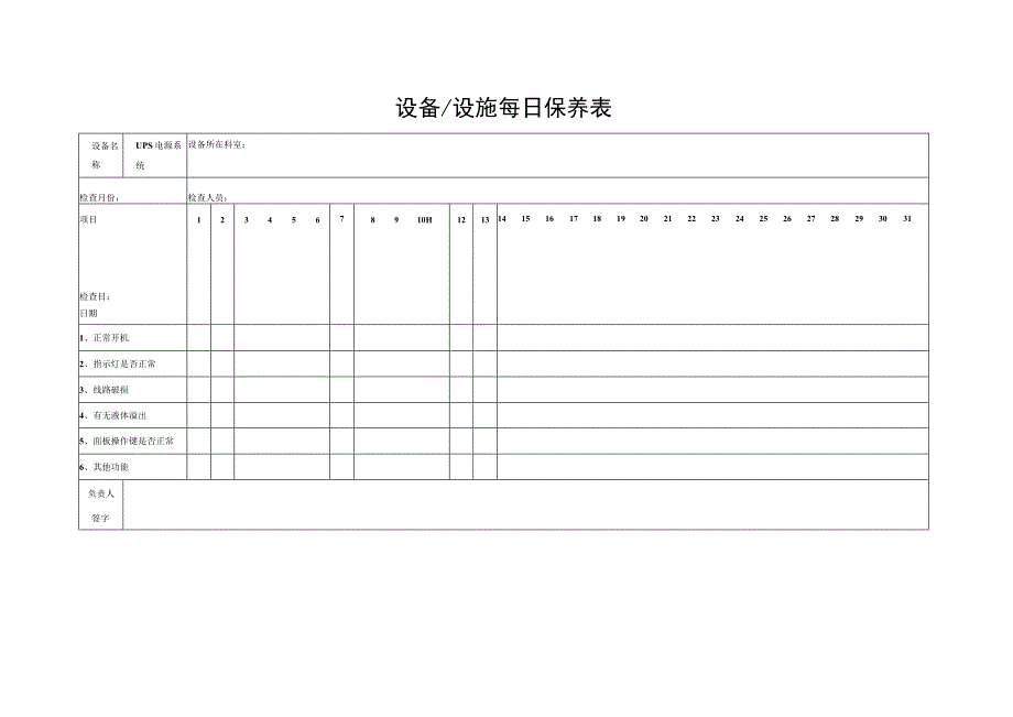 设备、设施每日巡查记录表.docx_第2页