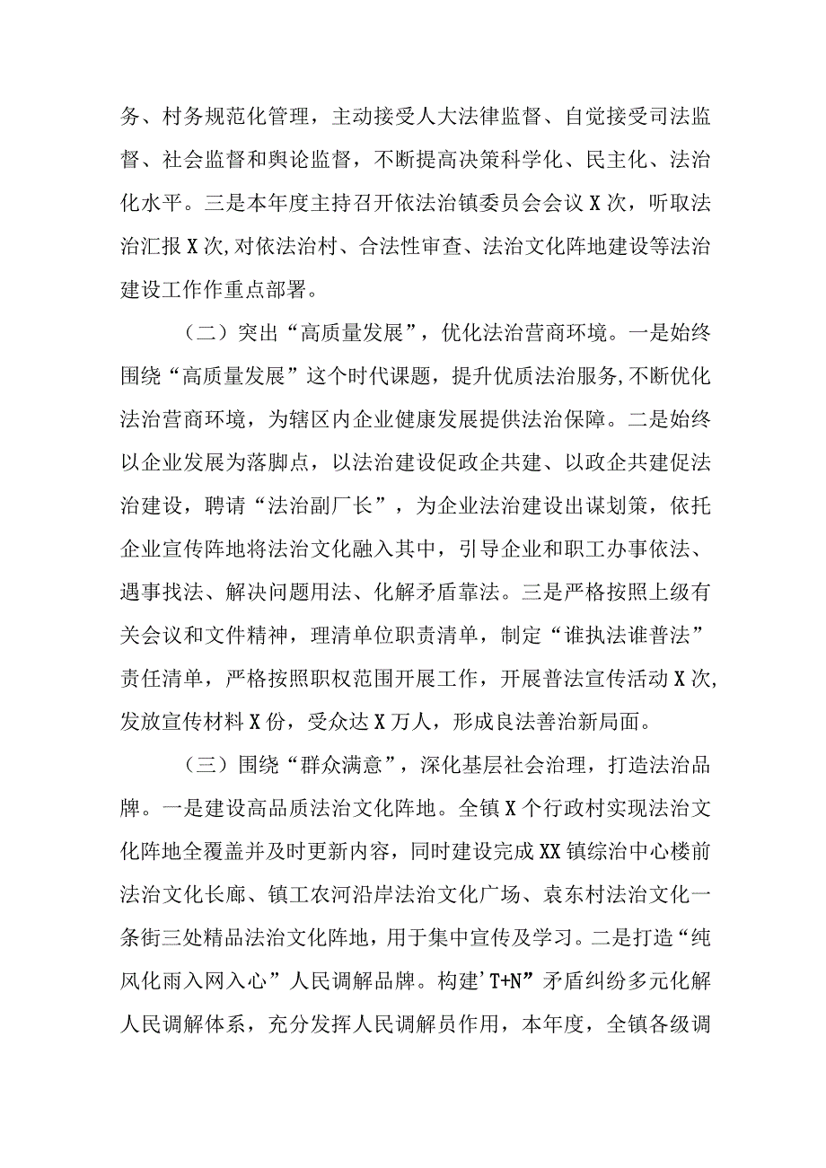 镇委书记2023年度述法报告八篇.docx_第2页