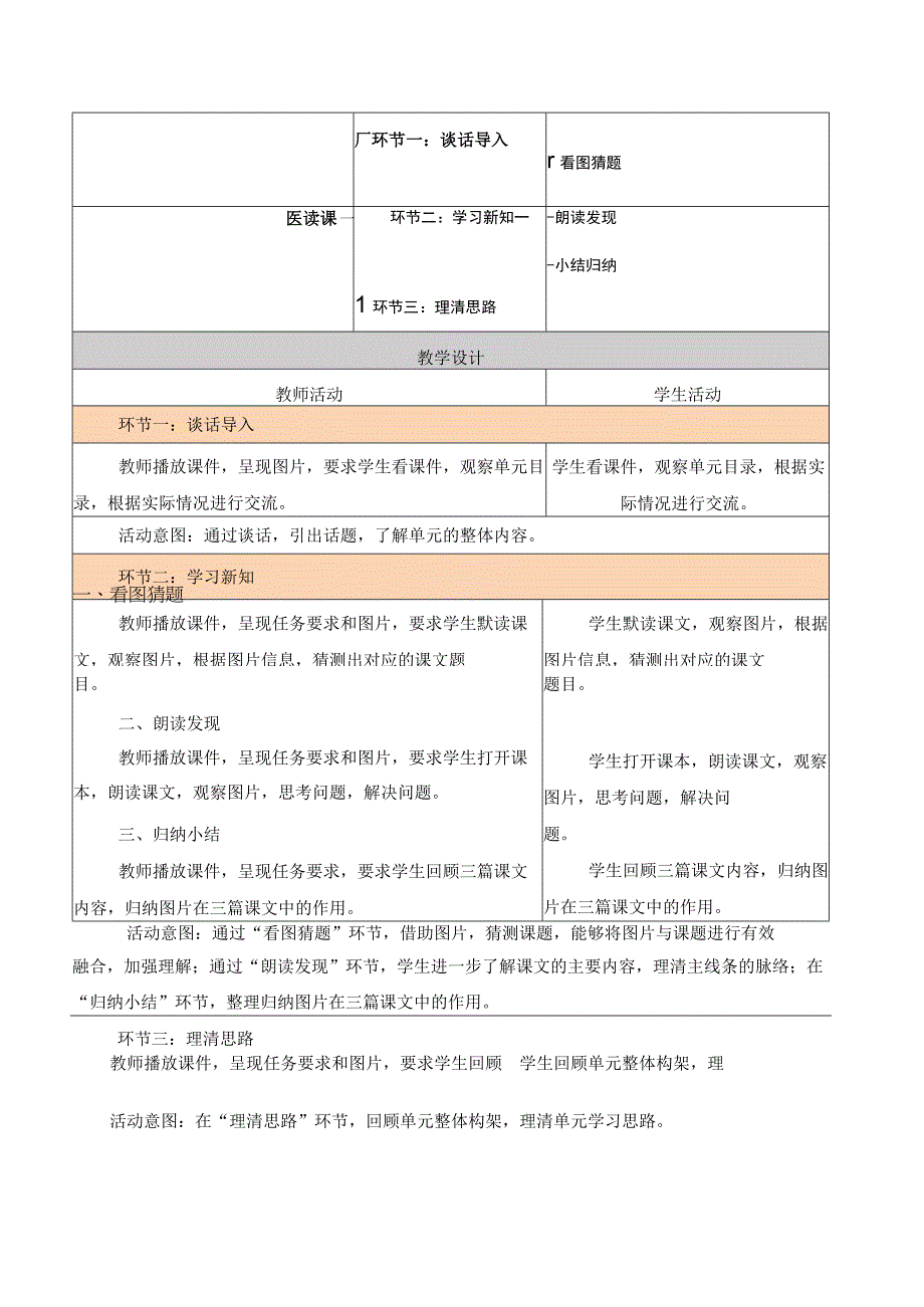 统编版一上第8单元 第1课 导读课 导读课 大单元教学设计.docx_第2页