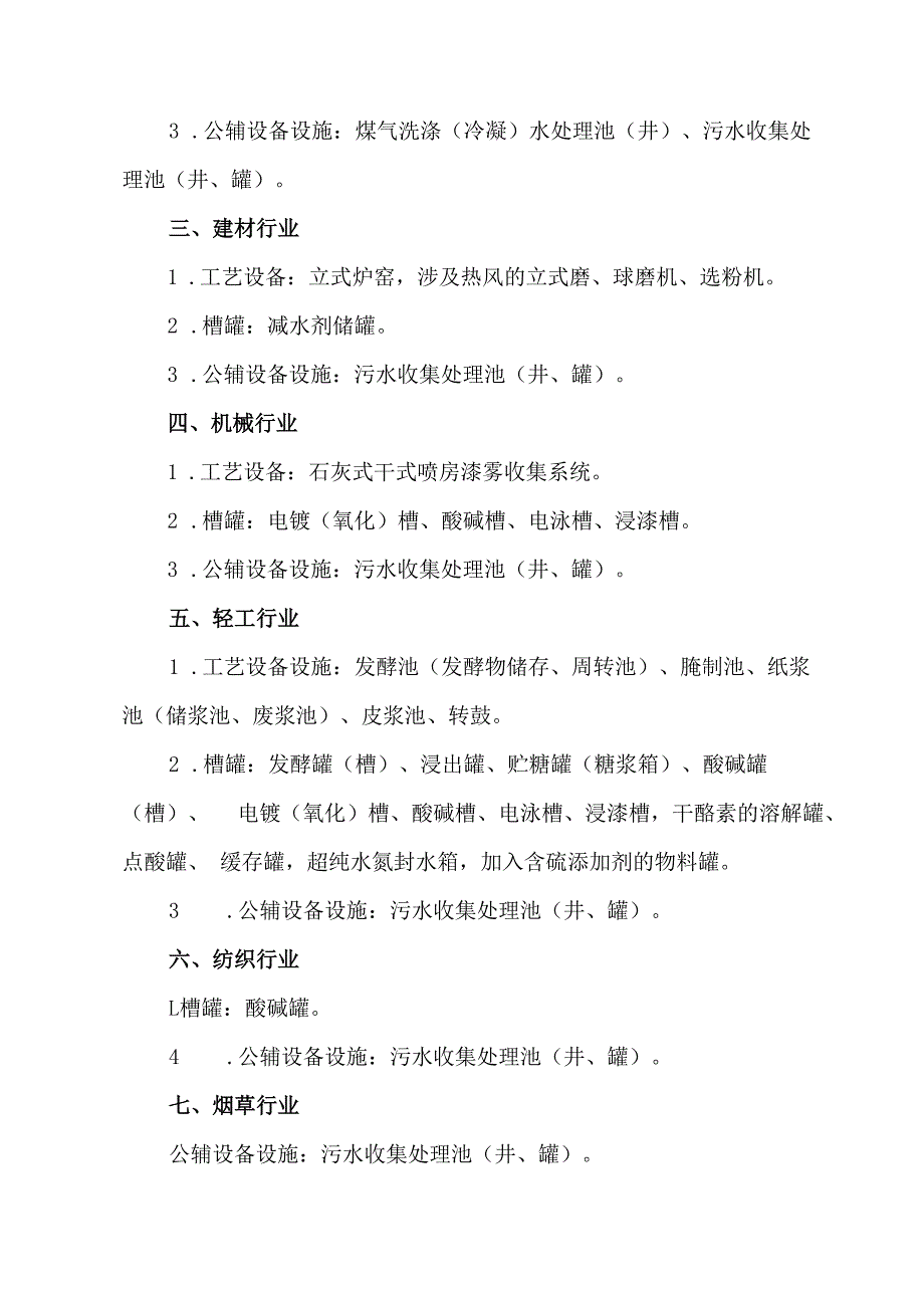 2023工贸企业有限空间重点监管目录.docx_第2页