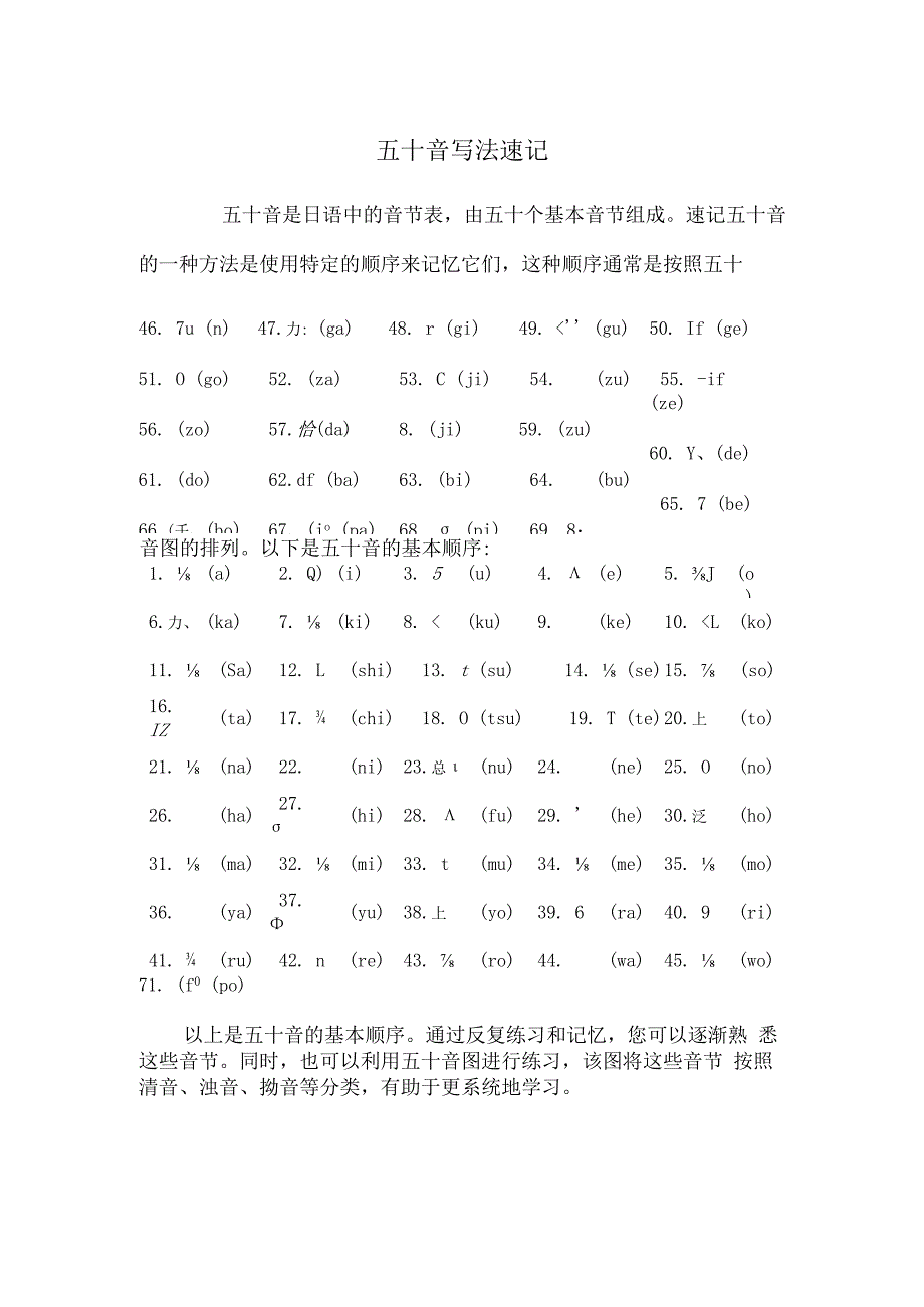 五十音写法速记.docx_第1页