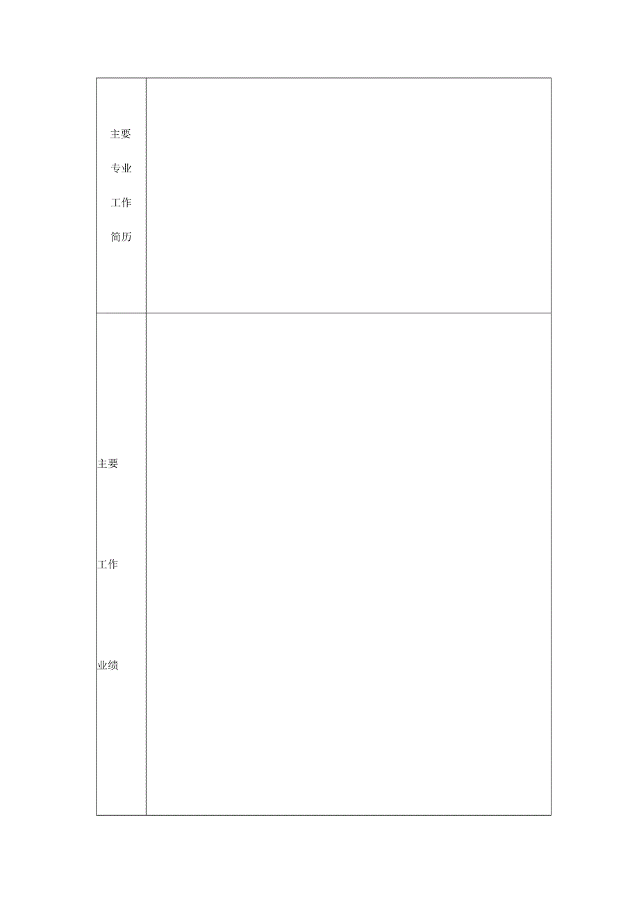 专业技术职务任职资格申报信息表.docx_第2页