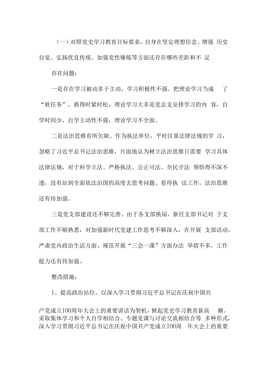 党支部组织生活班子整改方案范文(通用).docx_第2页