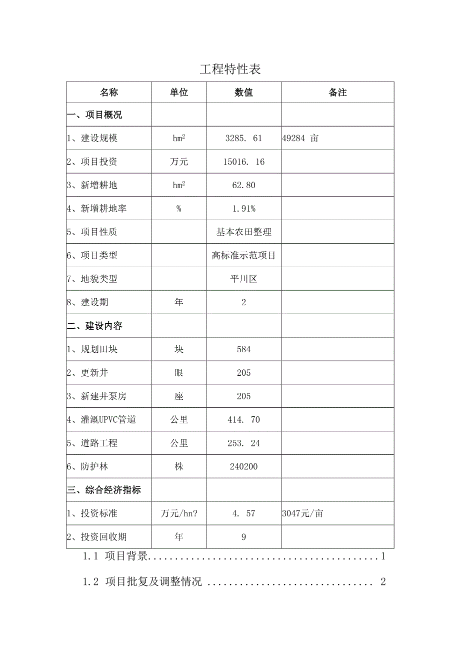 乡村振兴高标准基本农田整理示范项目行性研究报告.docx_第2页