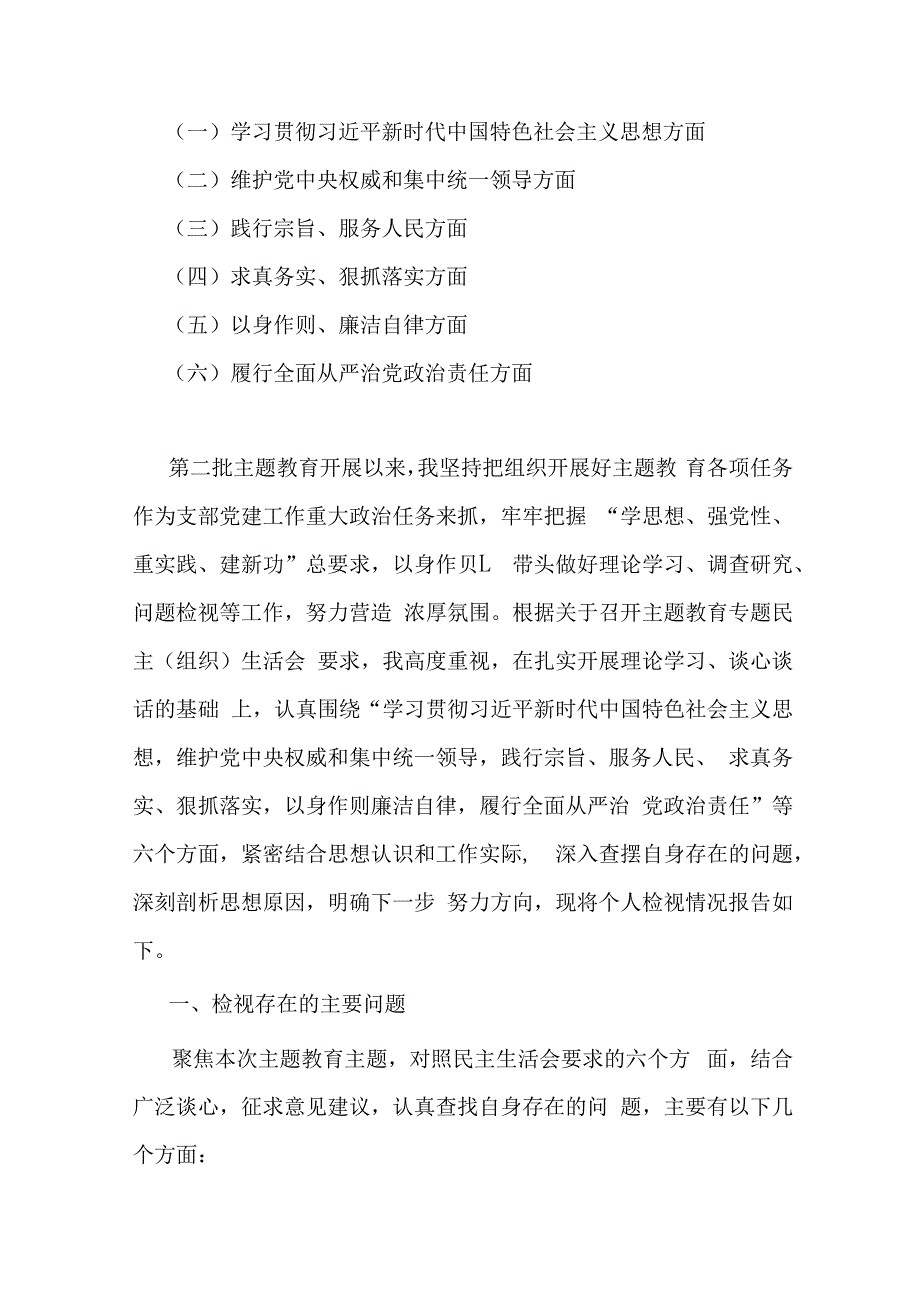 “求真务实、狠抓落实维护党央权威和集中统一领导”等2024年新的六个方面存在的若干问题及对照检查材料【10篇word版文】供参考.docx_第3页